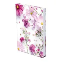 Heti agenda TOPTIMER J011 B/5 2026 JOY J201 pillangó virág