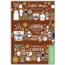 Napi agenda A/5 2026 COLORS Coffee