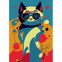 Napi agenda A/5 2026 COLORS Astro Cat