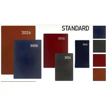 Napi agenda SZEKSZÁRD A/5 2026 barna