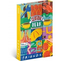 Heti agenda REALSYSTEM B/6 2025 MAGNETIC Friends(Jó barátok) 33886