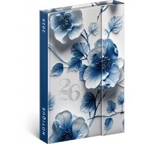 Heti agenda REALSYSTEM B/6 2026 MAGNETIC Porcelain Flower 35551