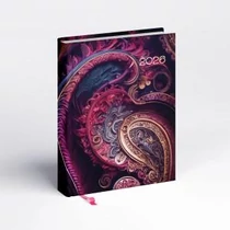 Napi agenda REALSYSTEM B/6 2026 LIBROBELLO fraktál