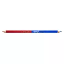 Színes ceruza lyra piros-kék, vékony