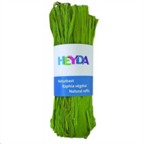 Raffia HEYDA 50g természetes anyagból világos zöld  204887795