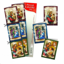 Ajándékkísérő ARGUS karácsonyi Mária (6db/csg)  61-8010