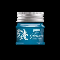 Glamour textil- és bőrfesték 50 ml kékezüst