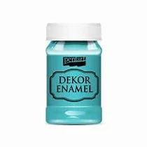 Dekor zománcfesték 100 ml türkizkék