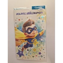 Képeslap 6 ARGUS 17-6071 Boldog szülinapot! Szuperhős fiú, zsebes
