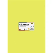Dekorkarton, 2 oldalas, 50x70 cm, 300 g, 10 lap, FOLIA, lime