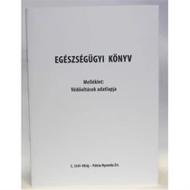 Gyermek egészségügyi kiskönyv C.3341-49+védőoltás melléklettel