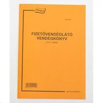 Fizetővendéglátó vendégkönyv B/5 D.V.V.1250/B