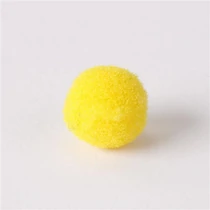 Zsenília pompon 1 cm mustársárga 100db/cs