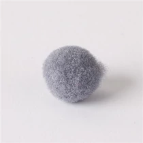 Zsenília pompon 2cm sötétszürke 100db/cs   