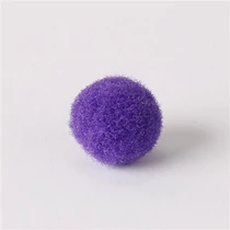 Zsenília pompon 2cm sötétlila 100db/cs  