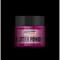 Színes csillámpor, 19 g pink