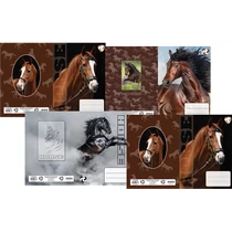 Füzetborító A/5 betétes 4x5 db/csomag T-Creativ "Horses"