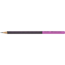 Faber-Castell grafitceruza GRIP 2001 kéttónusú fekete/pink HB 2022