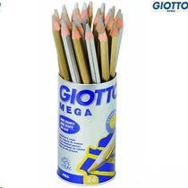 Színes ceruza  Giotto Mega (14 arany+10 ezüst) pohárban