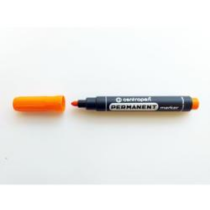 Permanent marker CENTROPEN 8566 kerek végű, 2,5mm, narancs