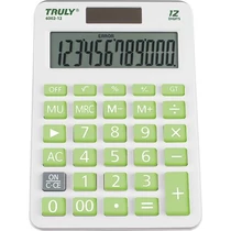 Számológép Truly 6002-12 asztali zöld