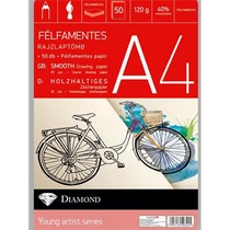 Rajzlaptömb félfamentes 50db/cs Gyémánt