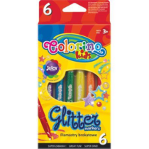 Colorino 6db-os glitteres filctollkészlet ÚJ!