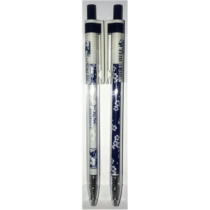 Golyóstoll AIHAO 4954 virágos kék-fehér 12 db/doboz