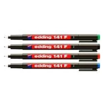 EDDING 141F OHP PERMANENT MARKER FEKETE D10