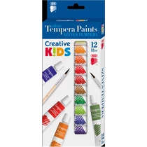 ICO CREATIVE KIDS TEMPERA/12 TUBUSOS SZÍNES 12 ML/TUBUS