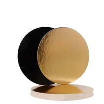 Tortaalátét Black and Gold kollekció kerek 32 cm