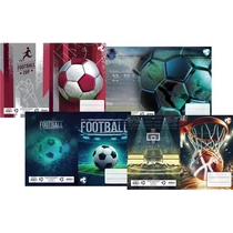Füzetborító A/5 betétes 4x5 db/csomag T-Creativ "Sports"