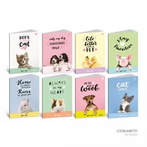 Füzet BLASETTI A/4 100g kockás 38lap LOVELY PAWS100  2026 (10db/csg)  9281