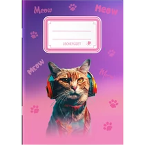 ICO SÜNI LECKEFÜZET CATS A/5