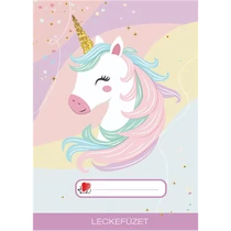 ICO SÜNI LECKEFÜZET UNICORN A/5