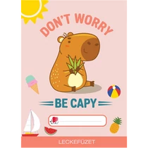 ICO SÜNI LECKEFÜZET CAPYBARA A/5