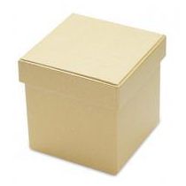Kicsi kocka doboz, 9x9x9 cm