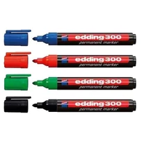 EDDING 300 PERMANENT MARKER FEKETE D10