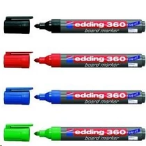 EDDING 360 TÁBLAMARKER FEKETE D10