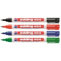 EDDING 404 PERMANENT MARKER FEKETE D10