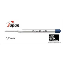 Tollbetét Zebra -901- 0.7 mm KÉK 24db/doboz