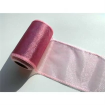 MÁLYVA SZEGETT ORGANZA 11cm széles  10m hosszú