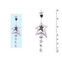 Csillag függődísz fa 50cm JK-2481B
