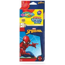 Colorino Disney Spider Man 12x12ml tubusos temperakészlet