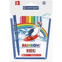Filctoll készlet Centropen Rainbow Kids 12 db  7550/12