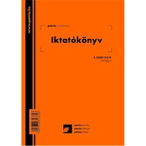Iktatókönyv A/4 álló 150lap 5 alszámos