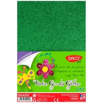 Dekorgumi Daco A/4 glitter önt glitteres öntapadós zöld HG420V