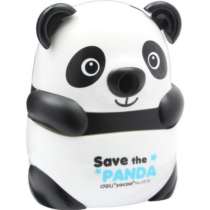 Hegyezőgép, asztali, DELI "Save the Panda", fekete/fehér