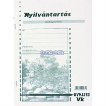 Nyilvántartás Standkönyv