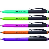 Golyóstoll Milan P1 T. Stylus Colours 176592124 7 pink, 4 vzöld, 4 kék, 3 narancs,6 lila